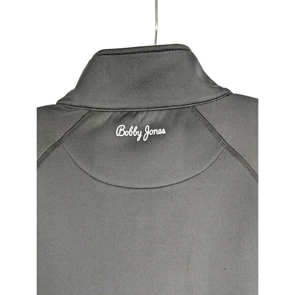 Bobby Jones X-H20 Performance Golf 1/4 Zip Stretch Pullover Jacket Black 2XL - Picture 5 of 8